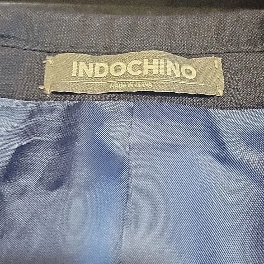 Indochino Navy Wool Blazer 44 Quiet Luxury Custom Bespoke